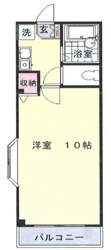 サザンハイツ2番館の物件間取画像